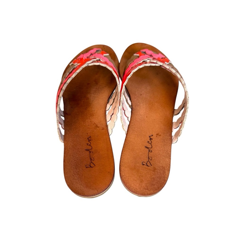 Boden Pink Coral and Beige Sandals - Picture 3 of 7